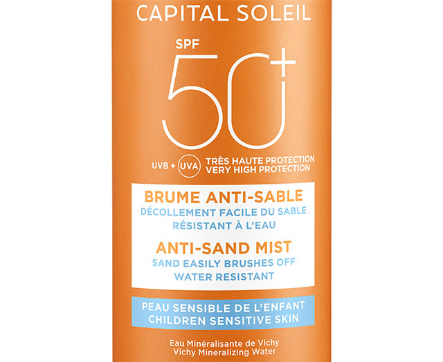 Vichy Capital Soleil Brume Anti-Sable Enfants SPF50+ Peau Sensible | 200ml