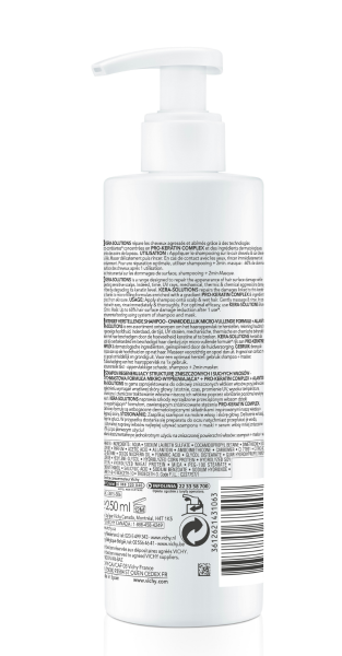 Vichy Dercos Kera-Solutions Shampoing Reconstituant Cheveux Secs et Abîmés | 250ml