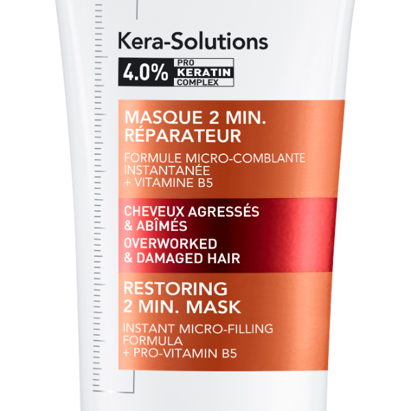 Vichy Dercos Kera-Solutions Masque 2min. Réparateur Cheveux Secs et Abîmés | 200ml