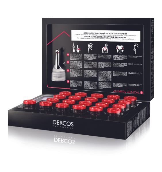 Vichy Dercos Aminexil Clinical Cure Anti-Chute Hommes 21 Ampoules | 21 x 6ml