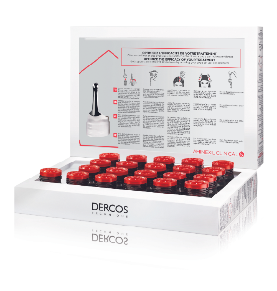 Vichy Dercos Aminexil Clinical Cure Anti-Chute Femmes 21 Ampoules | 21 x 6ml