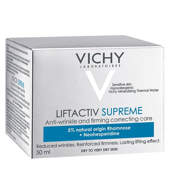 Vichy Liftactiv Supreme Correcteur Anti-Rides et Fermeté Peau Sèche à Très Sèche | 50ml