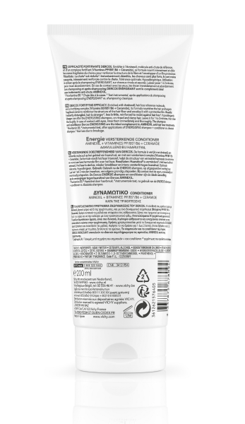 Vichy Dercos Arpès-Shampoing Energisant Anti-Chute | 200ml
