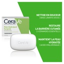 CeraVe Pain Hydratant Surgras Peau Normale à Sèche | 128g