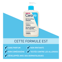 CeraVe SA Gel Nettoyant Anti-Rugosités |Peau Sèche Et Rugueuse | 473ml