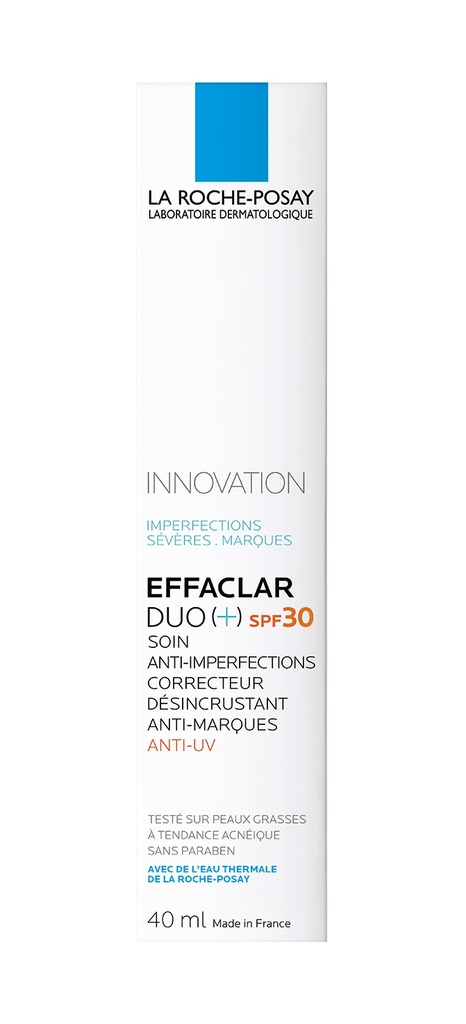 La Roche-Posay Effaclar Duo+ Soin Anti-Imperfections SPF30 Peau Grasse Acnéique | 40ml