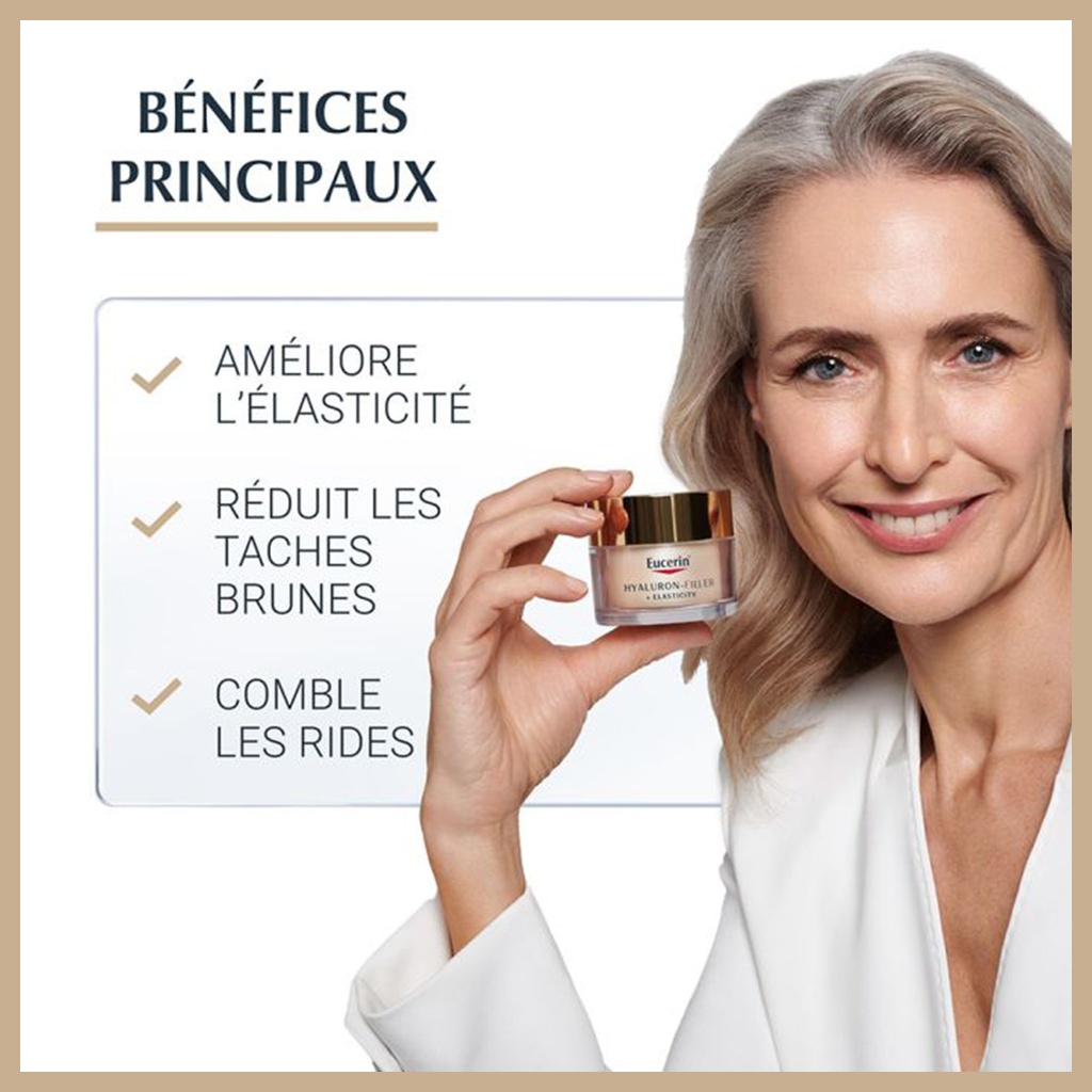 EUCERIN HYALURON-FILLER + ELASTICITY Soin de Jour SPF 15
