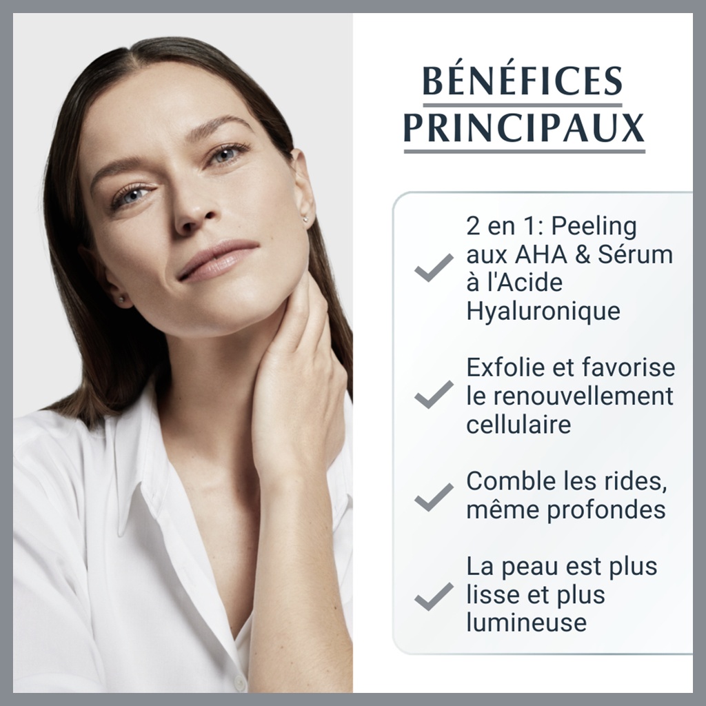 EUCERIN HYALURON-FILLER + 3x EFFECT PEELING & SÉRUM NUIT 30ml