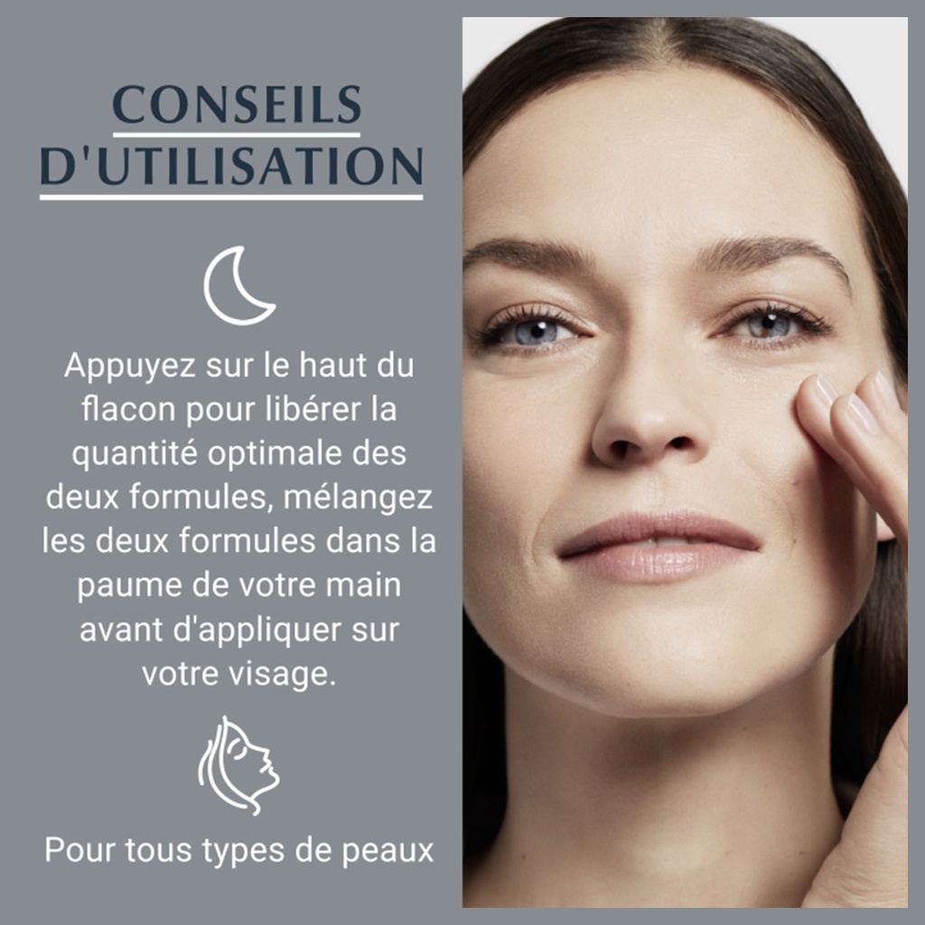 EUCERIN HYALURON-FILLER + 3x EFFECT PEELING & SÉRUM NUIT 30ml