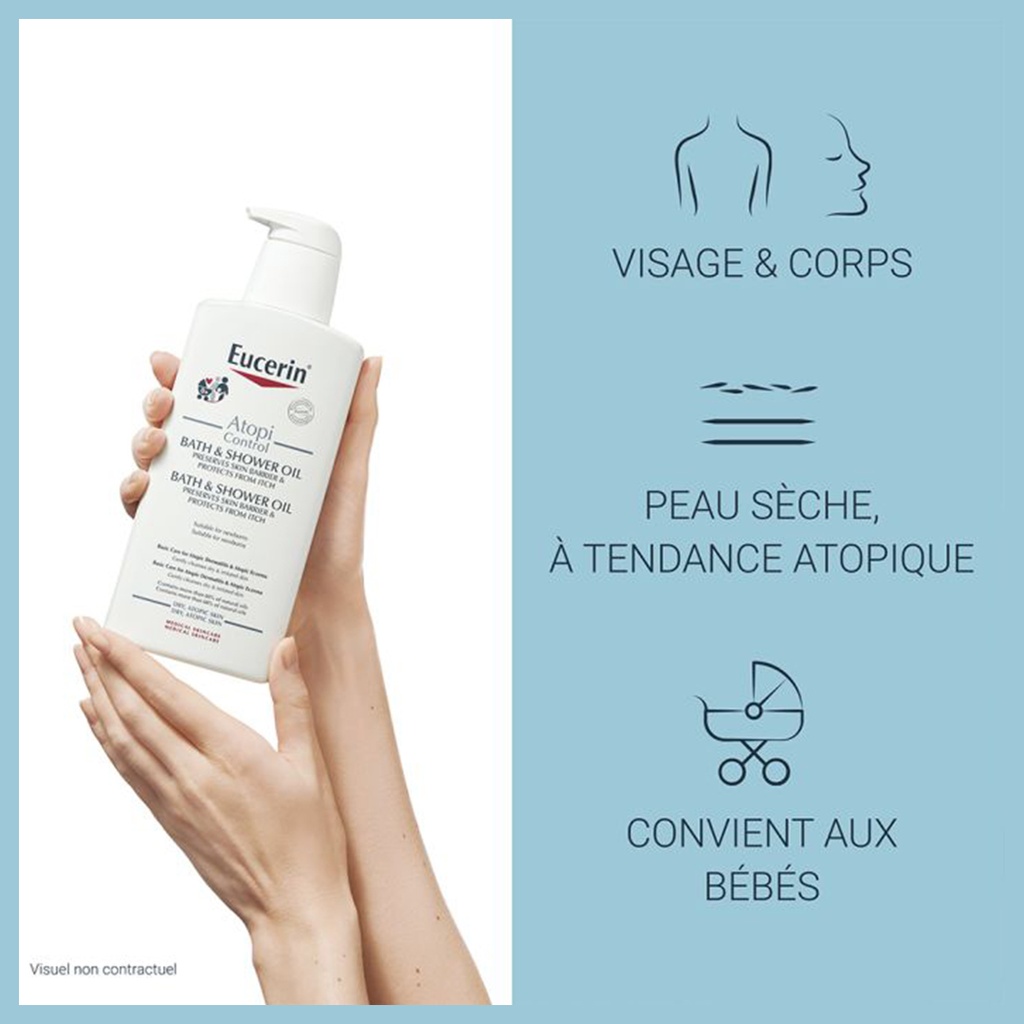 EUCERIN AtopiControl Huile Bain et Douche 400ml