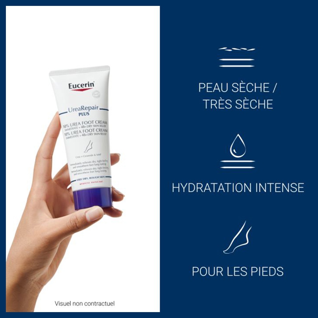 EUCERIN UreaRepair PLUS Crème Pieds 10% d'Urée