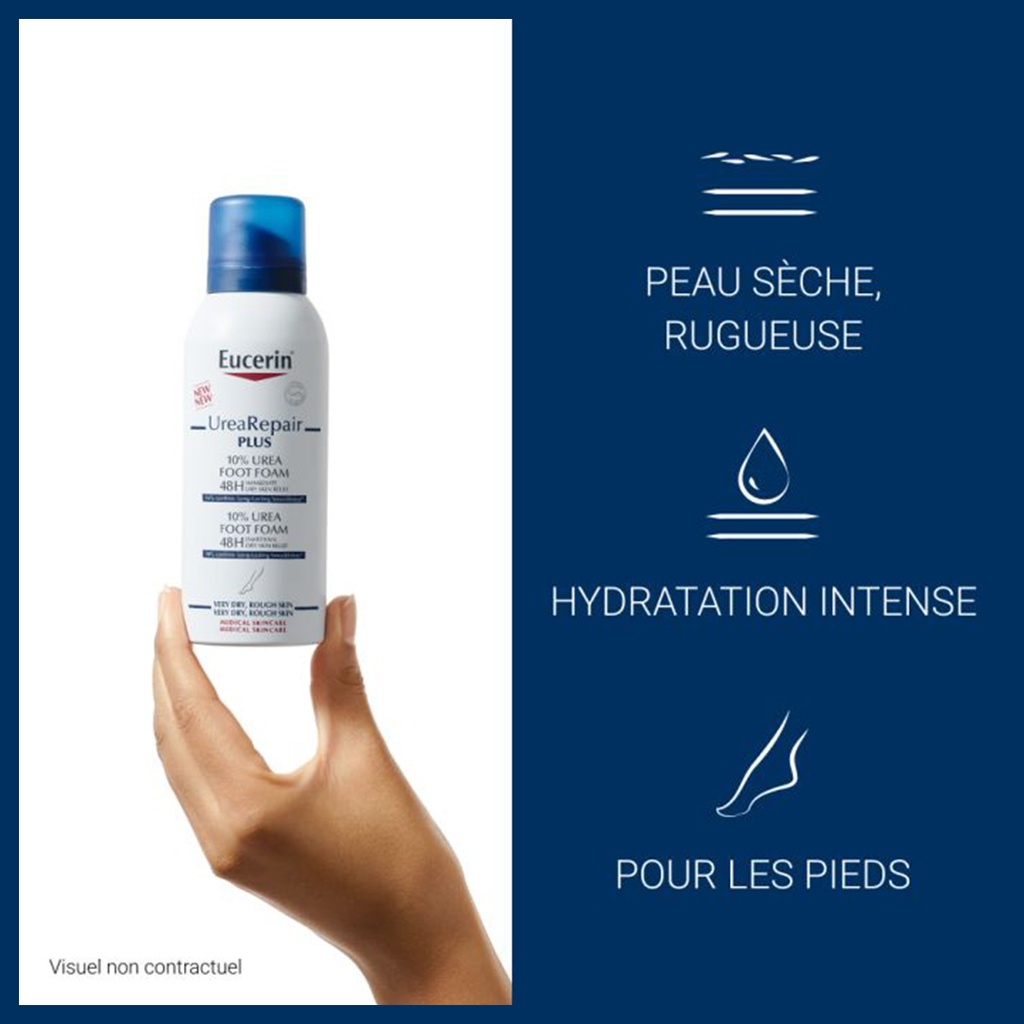 EUCERIN UreaRepair Plus Mousse Pour Les Pieds 10 % Urée