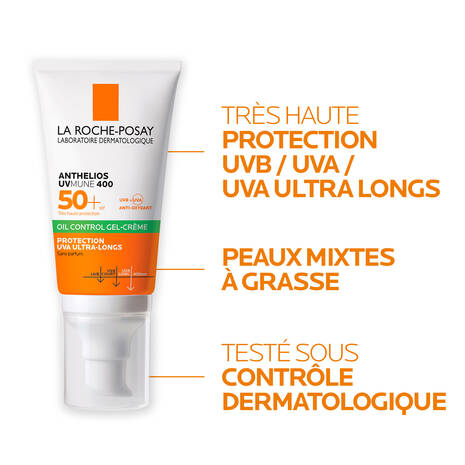 LA ROCHE POSAY ANTHELIOS UVMUNE 400 GEL CREME OIL CONTROL SPF 50