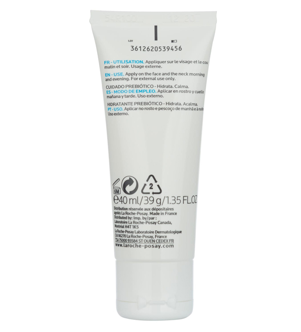 La Roche-Posay Toleriane Sensitive Crème Hydratante Apaisante Peau Sensible| 40ml
