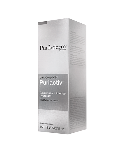 PURIADERM PURIACTIV LAIT CORPOREL  HYDRATANT ECLAIRCISSANT |150ML