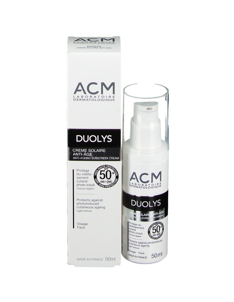 DUOLYS ECRAN SOLAIRE ANTI AGE SPF50+ | 50ML