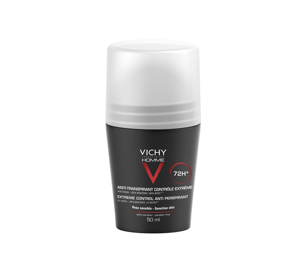 Vichy Homme Déodorant Anti Transpirant 72H | 50ml