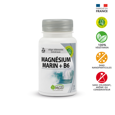 MGD Magnésium marin + B6 30 gélules