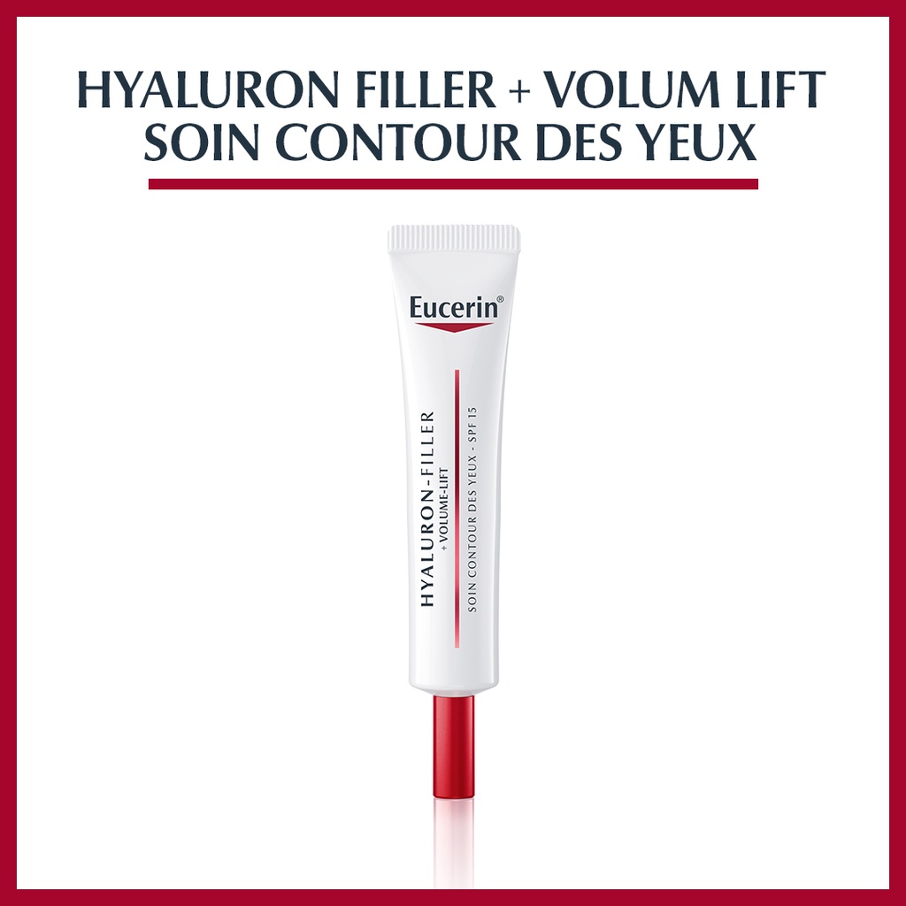 Eucerin Hyaluron-Filler + Volume Lift Soin Contour des Yeux l 15 ml