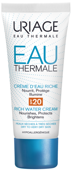URIAGE EAU THERMALE CREME D EAU RICHE SPF20-40ML