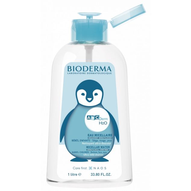 ABCDerm h2o eau micellaire l 1L