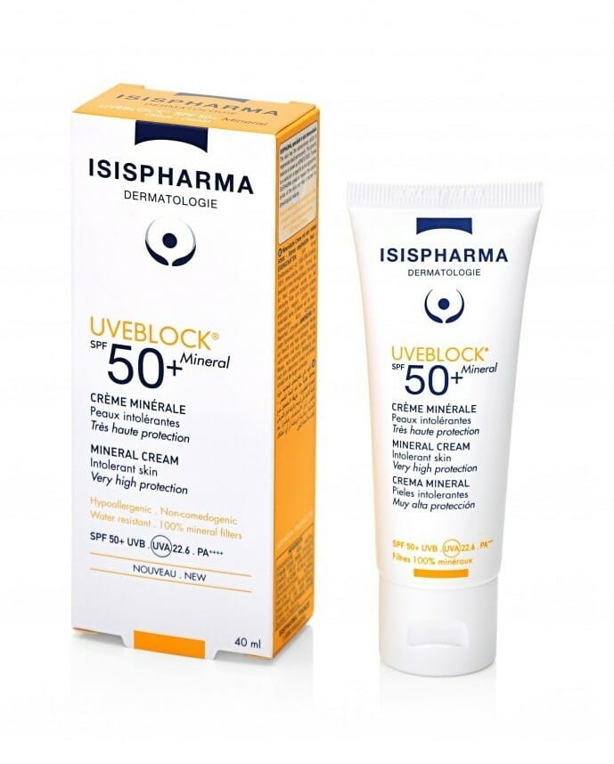 ISISPHARMA UVEBLOCK MINERAL INVISIBLE SPF50+ |40ML