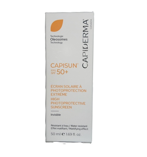 CAPIDERMA CAPISUN INVISIBLE SPF 50+ |50ML