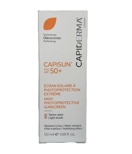 CAPIDERMA CAPISUN TEINTE SPF 50+ | 50ML