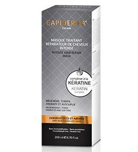 CAPIDERMA MASQUE TRAITANT A LA KERATINE |200ML