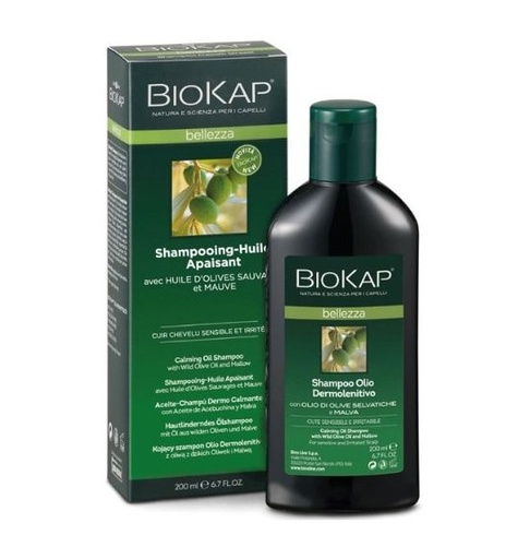 BIOKAP SHAMPOOING-HUILE APAISANT CUIR CHEVELU SENSIBLE ET IRRITE |200ML