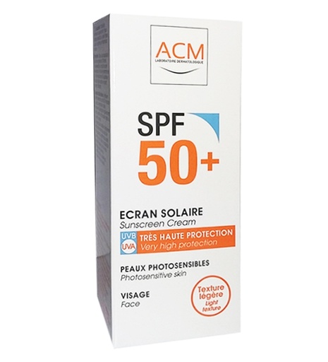 ACM CREME SOLAIRE INVISIBLE SPF50+ | 40ML