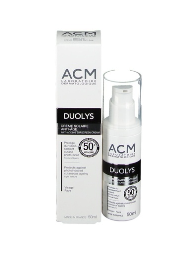 DUOLYS ECRAN SOLAIRE ANTI AGE SPF50+ | 50ML