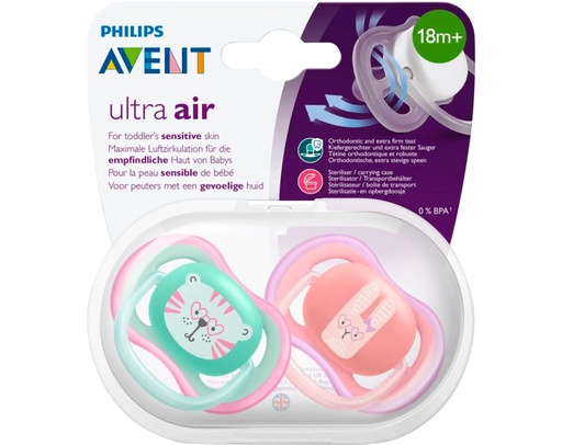 [SCF349/13] PHILIPS AVENT SUCETTE ULTRA AIR 18M+