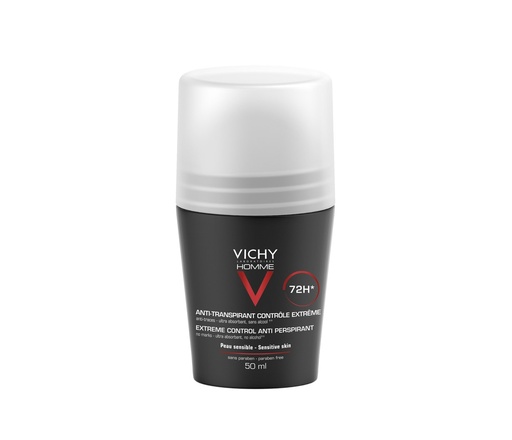 Vichy Homme Déodorant Anti Transpirant 72H | 50ml
