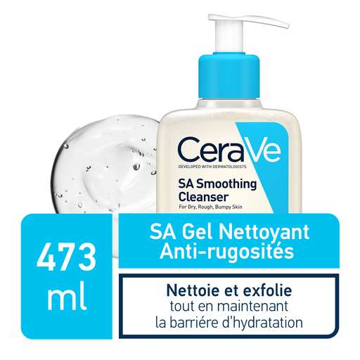 CeraVe SA Gel Nettoyant Anti Rugosités l 473ml