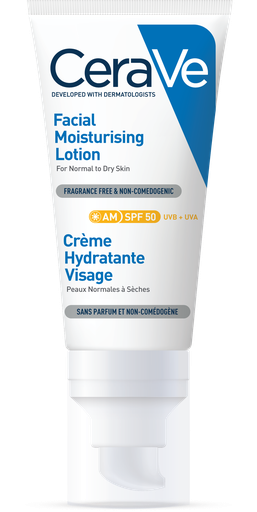 CeraVe crème hydratante visage SPF50+ l 52ml