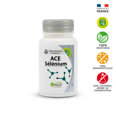 MGD ACE Sélénium 60 gélules