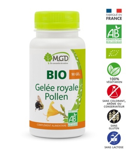 MGD Gelée royale Pollen Bio