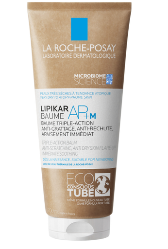 Lipikar Baume AP+M Tube Eco-Responsable Peau Sèche et Eczéma Atopique l 200ml