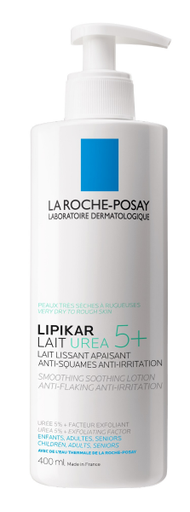 Lipikar Lait Urea 5+ Peau Sensible Très Sèche l 400ml