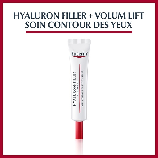 Eucerin Hyaluron-Filler + Volume Lift Soin Contour des Yeux l 15 ml