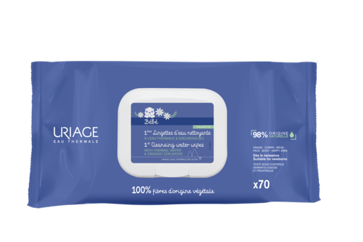 Uriage bébé - 1éres lingettes nettoyantes x70