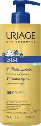 URIAGE bébé 1ERE HUILE LAVANTE FP-500ML