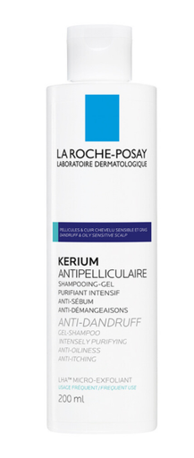 Kerium Shampoing Antipelliculaire Pellicules Grasses | 200ml