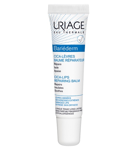 Uriage bariederm cica lèvres l 15ml