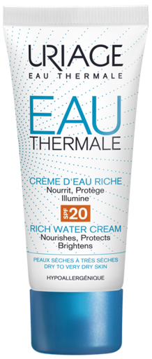 URIAGE EAU THERMALE CREME D EAU RICHE SPF20-40ML