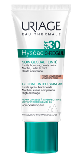 URIAGE HYSEAC 3-REGUL GLOBAL TEINTE SPF30-40ML