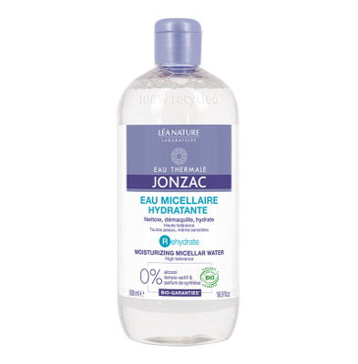 JONZAC EAU THERMALE JONZAC RÉHYDRATE EAU MICELLAIRE HYDRATANTE | 500 ml