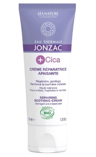 JONZAC EAU THERMALE JONZAC +CICA CRÈME RÉPARATRICE APAISANTE |40 ml