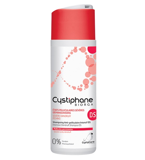 BIORGA CYSTIPHANE SHAMPOOING ANTI-PELLICULAIRE INTENSIF DS - 200ML